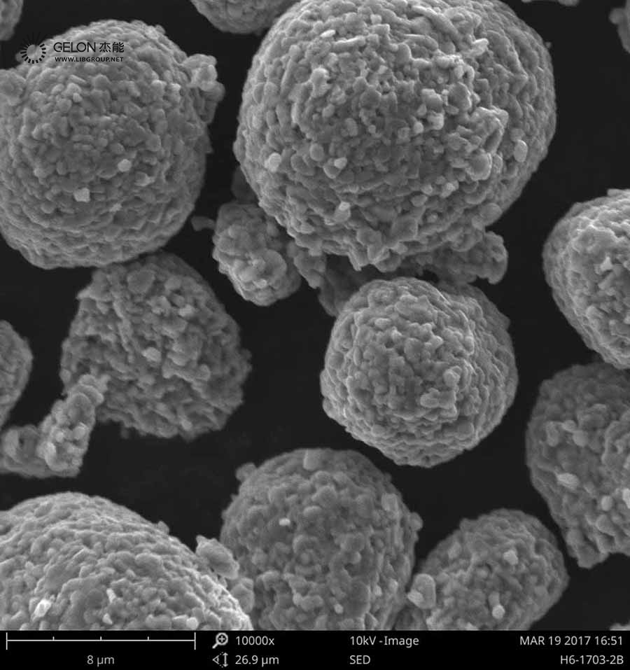 Оксид лития никеля марганца кобальта под микроскопом 1