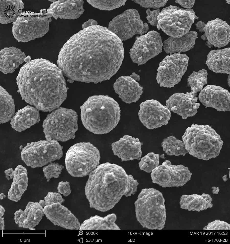Оксид лития никеля марганца кобальта под микроскопом 2