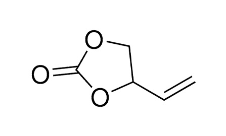 Структурная формула винил-этилен карбоната, VEC