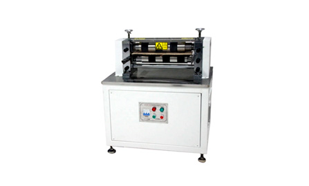 Полуавтоматический станок для продольной резки электродов для изготовления цилиндрических аккумуляторов STC-DFT350